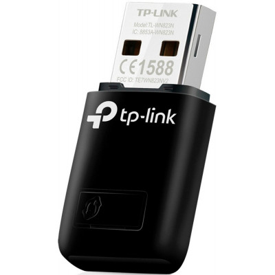 TP-Link TL-WN823N(RU) Беспроводной сетевой мини USB-адаптер серии N, скорость до 300 Мбит/с