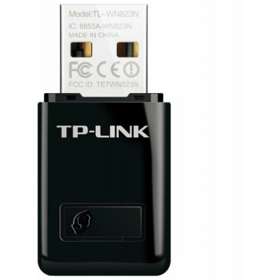 TP-Link TL-WN823N(RU) Беспроводной сетевой мини USB-адаптер серии N, скорость до 300 Мбит/с