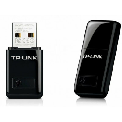 TP-Link TL-WN823N(RU) Беспроводной сетевой мини USB-адаптер серии N, скорость до 300 Мбит/с