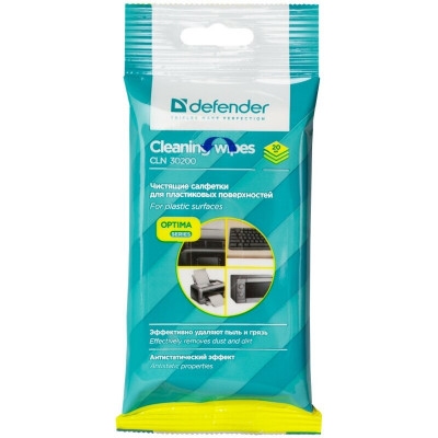 Чистящее салфетки Defender CLN 30202 Optima 20 шт