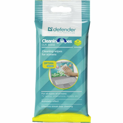 Чистящее салфетки Defender CLN 30202 Optima 20 шт