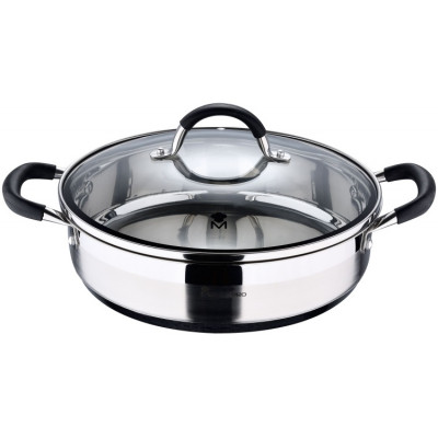 Кастрюля Masterpro Foodies MP BGMP-1503-BK 28x7 cm 3.8 L