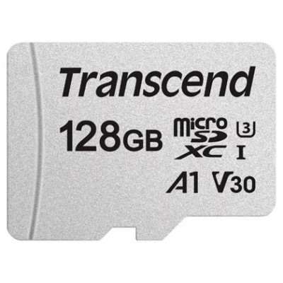Карта памяти MicroSD 128GB Class 10 U3 Transcend TS128GUSD300S-A