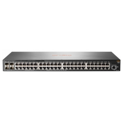 HPE Aruba 2930F 48G 4SFP Layer 3 Switch JL260A черный