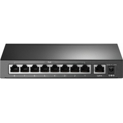 TP-Link TL-SF1009P 9-портовый настольный 10/100 Мбит/с коммутатор с 8 портами PoE+