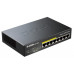 D-Link DGS-1008P/E1A Коммутатор 8-порт10/100/1000 неуправляемый с 4 PoE