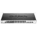 D-Link DGS-1210-28XS/ME 24 портами 100/1000Base-X SFP и 4 портами 10GBase-X SFP+