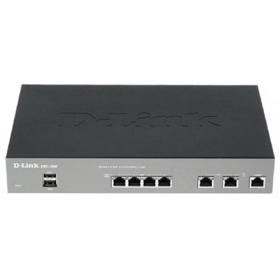 D-Link DWC-1000 Беспроводной контроллер c 2 портами 10/100/1000 Option* + 4 портами 10/100/1000 LAN