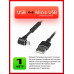 Кабель Ritmix RCC-413 MicroUSB-USB 2 A Gaming черный