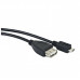 Кабель переходник Cablexpert USB 2.0 OTG A-OTG-AFBM-001 USB-MicroUSB, 0.15м, пакет