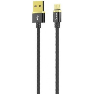 Кабель Olmio Deluxe, USB 2.0 - microUSB, 1м, 2.1A, серый