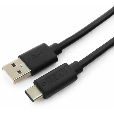 Кабель USB Cablexpert CCP-USB2-AMCM-10, USB2.0 AM/USB Type-C, 3м, пакет