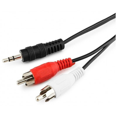 Кабель аудио Cablexpert CCA-458-5M, джек3.5 / 2xRCA, 5.0м