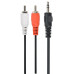 Кабель аудио Cablexpert CCA-458-5M, джек3.5 / 2xRCA, 5.0м