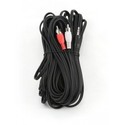 Кабель аудио Cablexpert CCA-458-5M, джек3.5 / 2xRCA, 5.0м