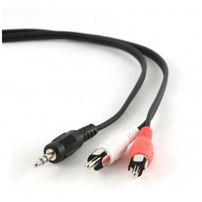 Кабель аудио Cablexpert CCA-458-5M, джек3.5 / 2xRCA, 5.0м