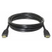Кабель DisplayPort->HDMI Cablexpert CC-DP-HDMI-5M, 5м, 20M/19M, черный, экран, пакет