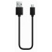 Кабель Olmio USB 2.0 - microUSB,  2м, 2.1A, черный