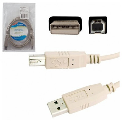 Кабель Defender USB04-06 USB2.0 AM-BM, 1.8м(ДЛЯ ПРИНТЕРА)