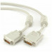Кабель DVI-D dual link Cablexpert CC-DVI2-10, 25M/25M, 3.0м, экран, феррит.кольца, пакет