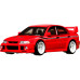 МАШИНКА HOT WHEELS PREMIUM MITSUBISHI LANCER EVOLUTION VI