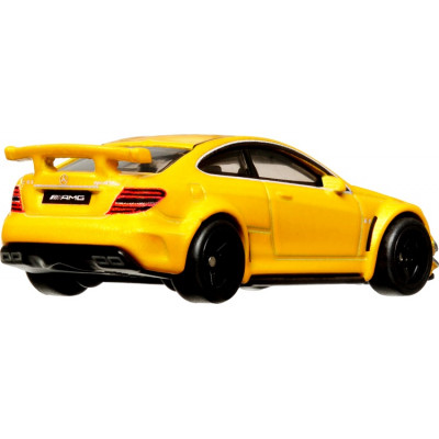 МАШИНКА HOT WHEELS PREMIUM 12 MERCEDES-BENZ C 63 AMG COUPE BLACK SERIES