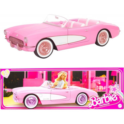 ИГРУШЕЧНАЯ МАШИНА BARBIE THE MOVIE COLLECTIBLE CAR PINK CORVETTE CONVERTIBLE