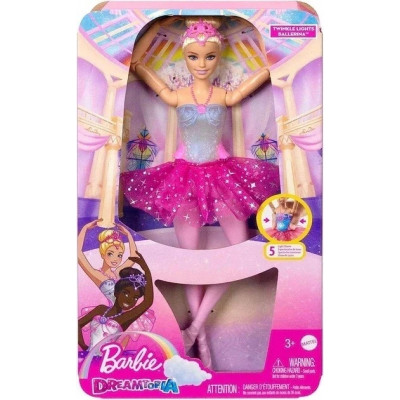 BARBIE DREAMTOPIA БАЛЕРИНА, БЛОНДИНКА С ФУНКЦИЕЙ ПОДСВЕТКИ