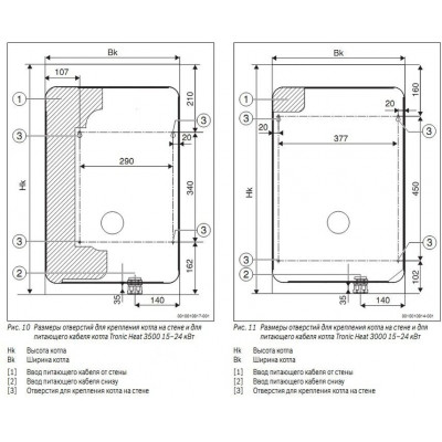 Котел настенный электрический BOSCH Tronic Heat 3500 - 15 кВт