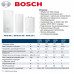 Бак-водонагреватель вертикальный BOSCH WSTB 160 (белый)