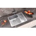 Кухонная мойка GRANDEX Aqua PROLINE 58 3000208 накладная 45х58.5х20.3 см, нержавеющая сталь