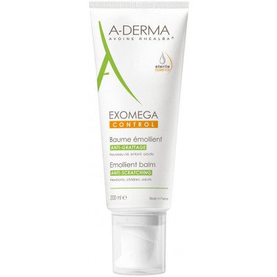 Смягчающий бальзам для тела A-Derma Exomega Control 200 мл (3282770149715)