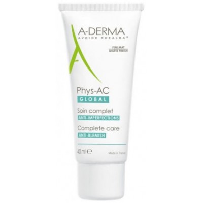 Крем для лица A-Derma Phys-AC Global Complete Anti-Blemish Care 40 мл (3282770105865)