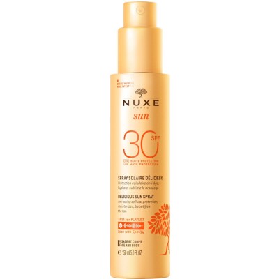 Спрей солнцезащитный для  лица и тела NUXE SUN  SPF 50мл 3264680032646