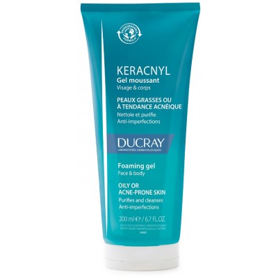 Гель для умывания Ducray Keracnyl Cleansing 200 мл (3282770141351)