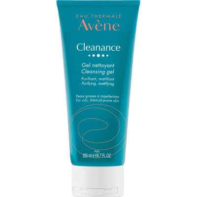 Гель для лица и тела Avene Cleanance Очищающий 200 мл (3282770139204)