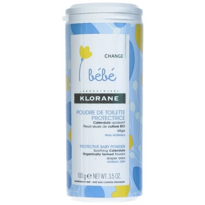 Тальк защитный Klorane BeBe 100 г 3282770200027