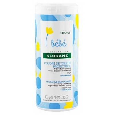 Тальк защитный Klorane BeBe 100 г 3282770200027