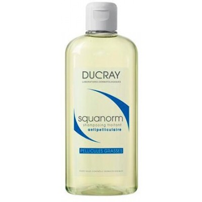 DUCRAY SQUANORM OILY Шампунь 200 мл ЖИРНАЯ перхоть 3282770037586