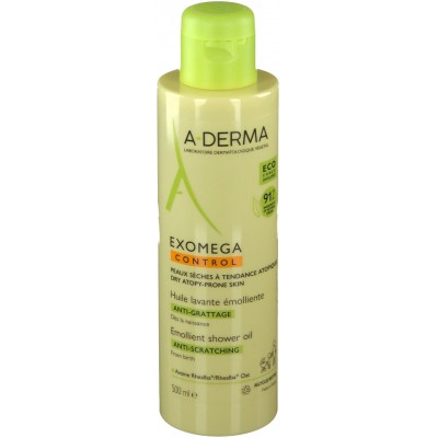 A-DERMA EXOMEGA CONTROL  Масло очищающее 500 мл 3282770143423