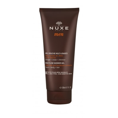 Универсальный очищающий гель Nuxe Men Multi-Use Shower Gel для лица, тела и волос 200 мл (3264680004964)