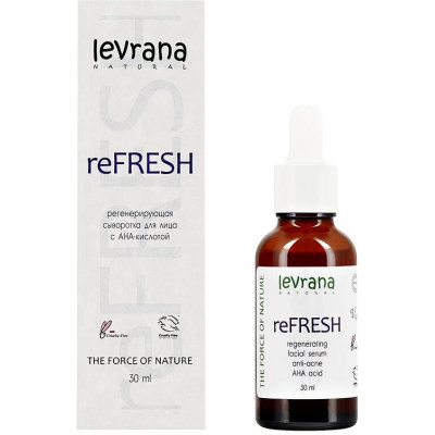 Levrana регенерирующая сыворотка для лица reFresh, 30 мл