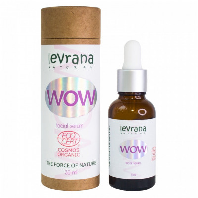 Сыворотка для лица WOW, Levrana, 30мл, COSMOS ORGANIC