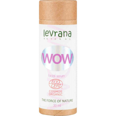 Сыворотка для лица WOW, Levrana, 30мл, COSMOS ORGANIC