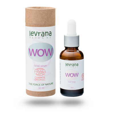 Сыворотка для лица WOW, Levrana, 30мл, COSMOS ORGANIC