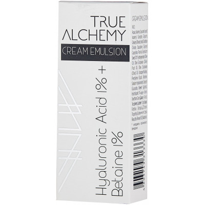 True Alchemy Cream Emulsion Hyaluronic Acid 1% + Betaine 1% крем для лица, 30 мл