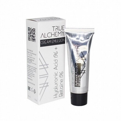 True Alchemy Cream Emulsion Hyaluronic Acid 1% + Betaine 1% крем для лица, 30 мл