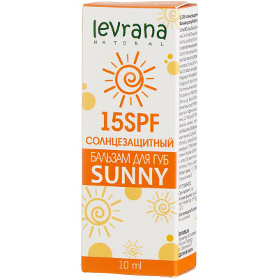 Levrana Бальзам для губ Sunny, оранжевый