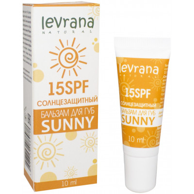 Levrana Бальзам для губ Sunny, оранжевый