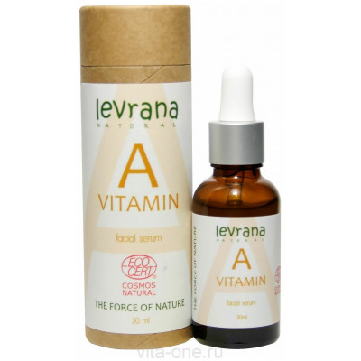 Levrana Vitamin A Facial Serum сыворотка для лица, 30 мл